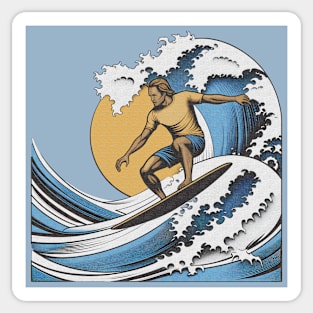 Surfer Sticker